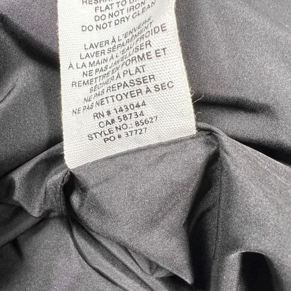 NWT Avec Les Filles Mini Slip Dress 4 Sparkling Sequin Party Black‎ Silver - Picture 11 of 12